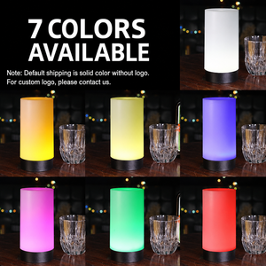 Lampada da Tavolo a LED in Cristallo, Luce Notturna Atmosferica, 7 Colori Fluorescenti, Regalo per Camera da Letto, 2 Stili - Product Image 6