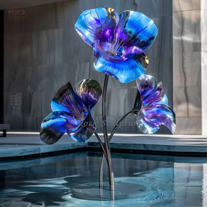 Escultura Abstracta Moderna de Acero Inoxidable para Exteriores, Personalizable para Jardines, Ciudades, Hoteles y Paisajes - Product Image 1