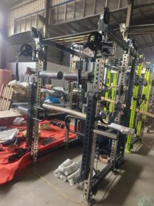 マルチジム多機能ステーションスミスマシンケーブルパワーラックラットプルダウン低列機能トレーナーマシン - Product Image 6