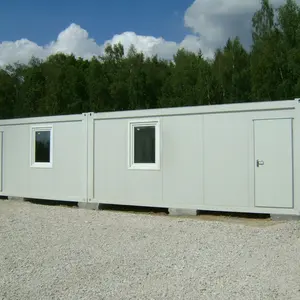 Structures en acier de 20 pieds Offres Spéciales en usine Maisons modulaires préfabriquées pliantes Maison en conteneur pliable empilable