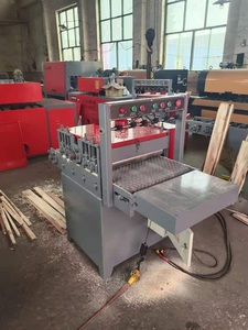 Sierra de Canto Automática Mini Infrarroja, Sierra de Múltiples Cuchillas con Doble Oruga <span class=keywords><strong>para</strong></span> Carpintería, Limpieza de Bordes de Madera - Product Image 4