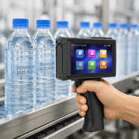 Imprimante jet d'encre manuelle portable Wiseprint nouvelle génération 12,7 mm avec écran tactile, résolution 600 dpi pour logos de bouteilles et dates de péremption