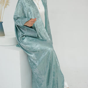 Abaya de Gran Venta para Mujer Musulmana, Vestido Musulmán a la Moda, Abaya de Dubái, Ropa Islámica Modesta y Brillante de Turquía - Product Image 6