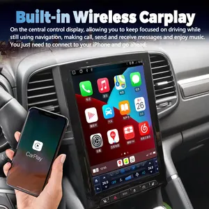 Écran de radio de voiture Lecteur vidéo pour <span class=keywords><strong>Samsung</strong></span> Talisman Megane Renault Koleos Android 13 2017-2019 GPS Carplay Unité principale 256 Go 12,8 pouces - Product Image 4