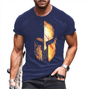 T-shirts formels pour hommes à col roulé, manches courtes, coupe classique, en tissu Dobby de coton, séchage rapide, Sparta - Product Image 1