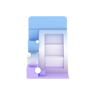 Caja de Exhibición de Cartón Corrugado para Punto de Venta, Personalizada para Minoristas, Lista para Exhibir en Estantes, con Sistema de Desprendimiento Fácil - Product Image 1