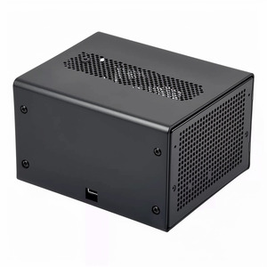 Electronic Enclosure Mini PC Case Powder Coated Steel Perforated Bending Desktop Computer Custom OEM Factory Manufacturer - Product Image 4