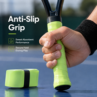 Venta al por Mayor de Overgrips Antideslizantes y Absorbentes de Sudor para Raquetas de Bádminton, Pickleball, Tenis de Playa y Pádel, Fabricados en PU
