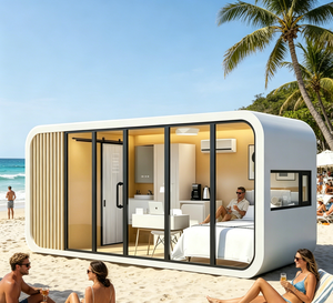 Cabane en acier durable pour centres de séjour à la ferme et de tourisme écologique - Product Image 2