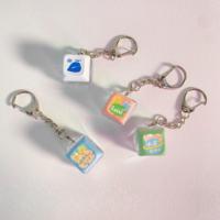 Customized Multiple Shaped Keycaps Keychain Toy Keycap Fidget Keychain Mechanical Keyboard Custom Cartoon Keycaps Design