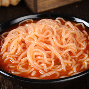 Pâtes konjac instantanées faites à la main Nouilles shirataki aux tomates à faible teneur en glucides Certifié casher et halal Emballage en vrac/sac BRC Jas - Product Image 6