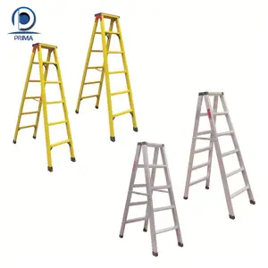 Prima High Quality Aluminum ladder foldable Stainless Steel Cable Ladder Support Systems 5~10 steps
