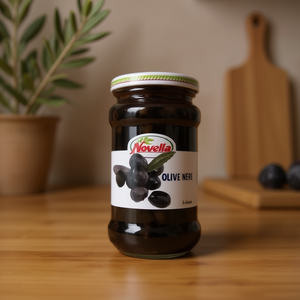 Aceitunas Negras Peladas en Salmuera Premium en Lata, Novella, 314 ml x 12 Unidades - Product Image 3