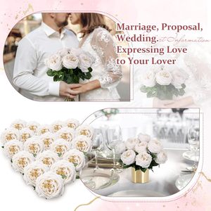 Real Touch Peonies <b>Artificial</b> <b>Flowers</b> with Long Stem Look Real Fake <b>Flower</b> for Valentines Wedding Party Home Kitchen Decor - Product Image 6
