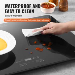 DB Wholesale Electric <b>Warming</b> <b>Tray</b> Buffet Food <b>Warming</b> with Temperature Control Tempered Glass Serving <b>Trays</b> - Product Image 4