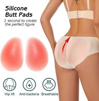 1 Paire de Coussinets en Silicone Rehausseurs de Fesses Amovibles pour Femmes, Rembourrage Améliorant les Fessiers