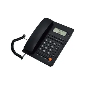 Factory Price Landline Fixed Telephone With Redial Function And Caller ID Display Wired Telefon For Home Office Use