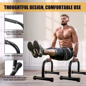 Barres parallèles pour exercices <span class=keywords><strong>au</strong></span> <span class=keywords><strong>sol</strong></span>, entraînement de force, planche complète, dips, gymnastique, push-ups, équipement de musculation - Product Image 3