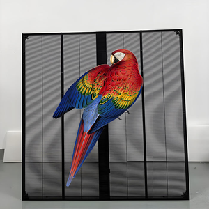 Affichage LED flexible transparent ultra-fin pour vitrine de magasin, centre commercial, publicité sur verre, mur vidéo numérique - Product Image 2