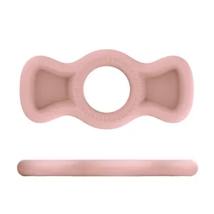 Male wearing delayed male penile ring vibrator silicone rooster delayed sperm locking ring