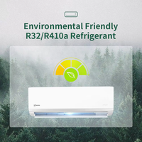 Climatisation mini-split à onduleur CC ZERO R410a 9000-36000 BTU avec refroidissement, chauffage, économie d'énergie, télécommande et contrôle Wi-Fi