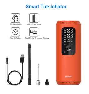 Gonfleur de pneus automatique multifonction pour voiture portable, climatiseur de voiture électrique, compresseur sans fil, <span class=keywords><strong>pompe</strong></span> à <span class=keywords><strong>air</strong></span> pour voiture - Product Image 5