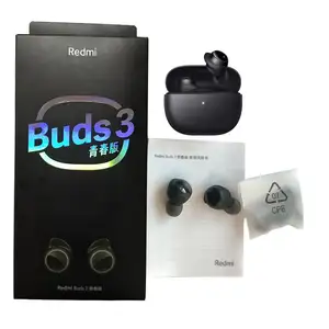 Xiaomi Mi buds 3 TWS 이어폰 마시멜로 헤드셋 호환 화이트 초소형 바디 편안한 인 이어 13mm 대형 다이나믹