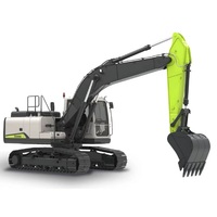 Excavatrice sur chenilles Zoomlion ZE205G de 21,5 tonnes à haut rendement opérationnel avec godet de 1,0 m³ pour la vente