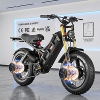 Fabricant chinois de vélos électriques pour adultes 250W, vélo électrique tout-terrain 20 pouces avec gros pneus