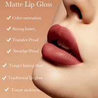 Vente en gros de gloss à lèvres, personnalisation de votre logo, finition brillante ou mate, faible MOQ, gloss à lèvres vegan, marque privée