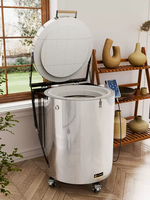 Four électrique céramique à chargement par le haut de grande capacité, four de cuisson haute température pour la maison et l'atelier de poterie