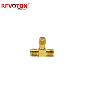 3 cách t Loại SMA Adapter SMA nữ để kép SMA nữ đồng trục Ba TEE Adapter cho Router Wifi Antenna - Product Image 4