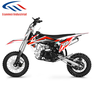 Lianmei Four Stroke <b>Gasoline</b> Motorcycle Dirt Bike for Adults with Kick Start and 50km/h Speed - Product Image 3