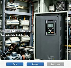 VFD vsd 1.5KW แปลงความถี่220V ปั๊มน้ำอินเวอร์เตอร์ไดรฟ์มอเตอร์ AC เฟสเดียว/สามเฟสพร้อม V/F การควบคุมเวกเตอร์ไม่มีเซ็นเซอร์ - Product Image 4