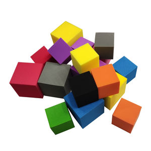 Bloc de mousse en forme de cube pour fosse à balles, durable, pour <span class=keywords><strong>trampoline</strong></span> intérieur, haute résilience, en vente - Product Image 1