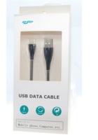 ODM kabel transmisi Data 30AWG kawat kepang Tipe C USB 2.0 sampai Tipe C dengan harga pabrik untuk ponsel