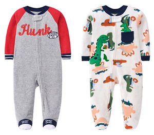 Ropa de Bebé al por Mayor de Fábrica, Peleles de Dibujos Animados, Ropa de Bebé de 9 a 24 Meses, Ropa de Forro Polar de Manga Larga, Disfraces de Invierno, Pijamas - Product Image 6