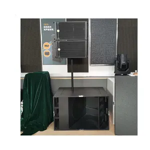 high quality outdoor portable speaker LA series 10 inch+18 inch line array speaker 1set