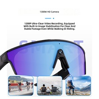 Lunettes Intelligentes avec Caméra 13MP, Transfert Vidéo Wi-Fi, Enregistrement, Assistant Vocal IA, Traduction en Temps Réel, Chargement Type-C - Idéales pour le Cyclisme en Extérieur