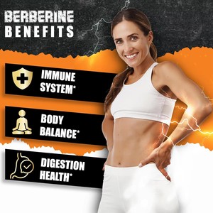 Cápsulas de Berberina de Marca Privada OEM/ODM - Suplemento Natural de Berberina de Alta Pureza para Adultos, para Energía - Product Image 4