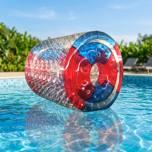 Rodillo Inflable Gigante de PVC, Rodillo Inflable para Caminar sobre el Agua, Pelota Inflable para Juegos Acuáticos - Product Image 1