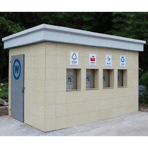 Toilettes portables en panneaux sandwich, design moderne, installation facile pour les attractions touristiques - Product Image 2