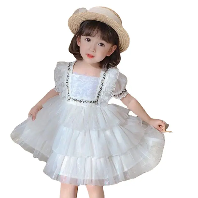 White Net Angel Frock for Baby Girl