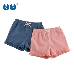 China Supply Summer Children Clothes Shorts Cotton Cute Lace Soft Girls Shorts