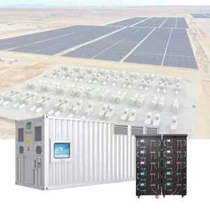 Sistema de Almacenamiento de Energía en Contenedor de Baterías de Litio de 1MWh 2MWh, Sistema de Almacenamiento de Energía Comercial e Industrial de 40 pies - Product Image 4