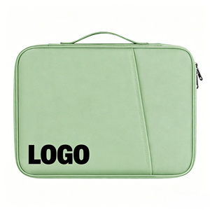 Sac d'ordinateur portable imperméable en nylon 13 pouces, multi-compartiments, avec doublure en velours durable, pochette pour tablette professionnelle - Product Image 1