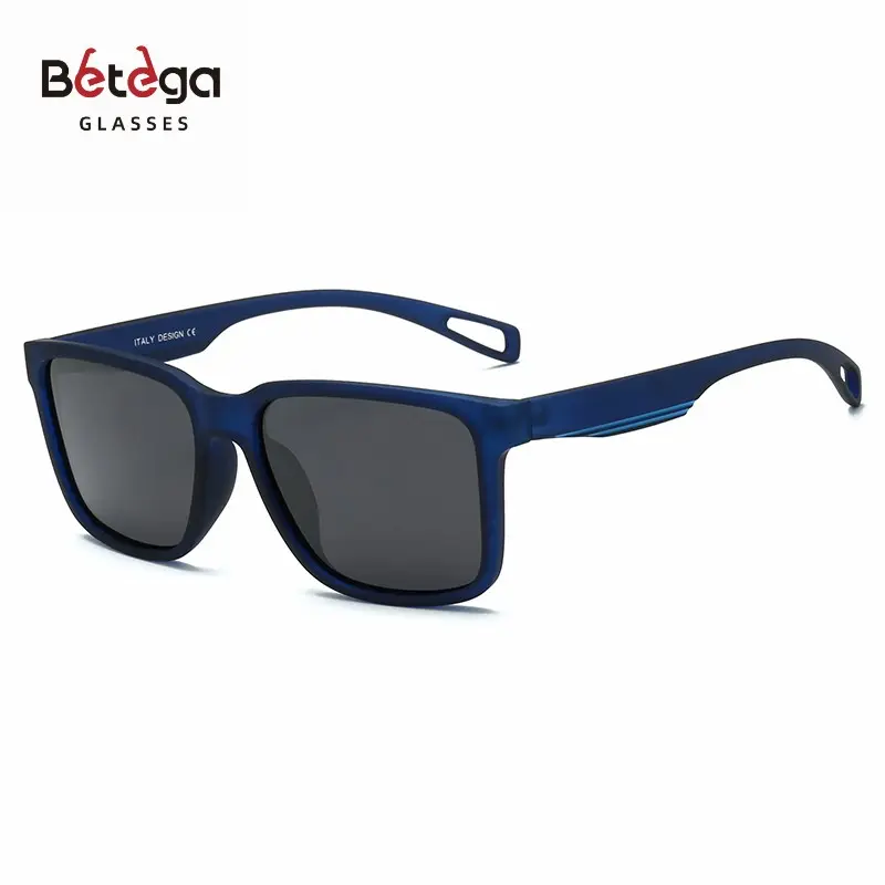 BETTEGA New Fashion Outdoor-Brille Polarisierte wind dichte Sport-Sonnenbrille für Herren und Damen mit weichem Rahmen