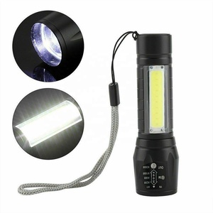 Xúc Tiến bán hàng Pocket LED Đèn pin USB phí Đèn pin Zoomable ngoài trời cao brightother cắm trại bánh xách tay <span class=keywords><strong>Torch</strong></span> - Product Image 3