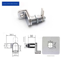 Serrure à levier en alliage de zinc HB001 pour porte, serrure moderne pour armoire de classement industrielle, serrure murale pour panneau électrique