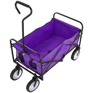 Foldable Trolley Utility Folding Camping Cart Atacado Outdoor Camping Dobrável Crianças Praia Jardim Wagon on on FW80B - Product Image 4